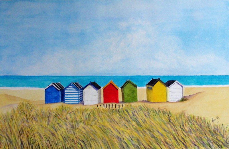 Southwold Dunes A4 Print - OFFER PRICE £10