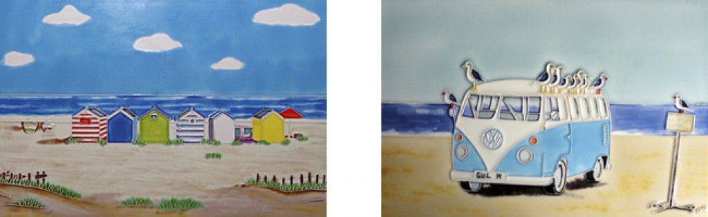 My Paintings Produced as Ceramic Tiles